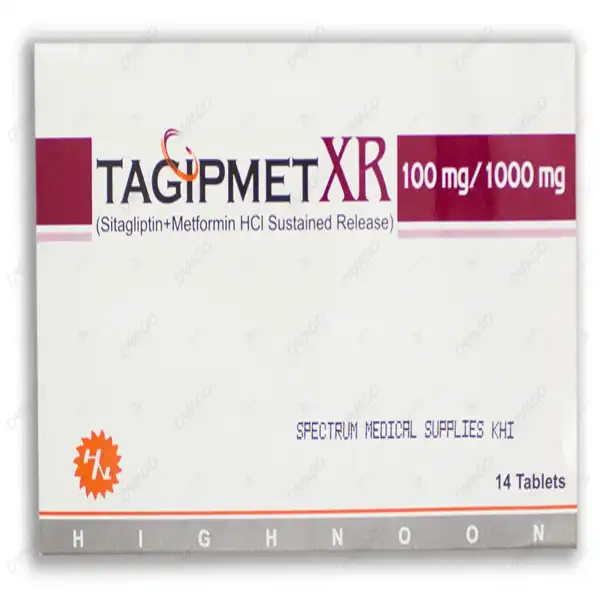 Tagipmet Tablets 100mg/1000mg